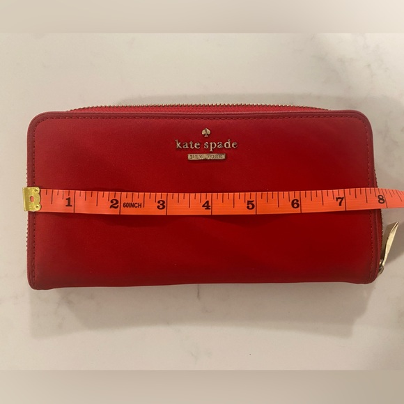 kate spade Handbags - Kate Spade Red Nylon Wallet